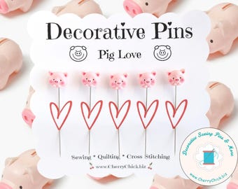 Decorative Sewing Pins