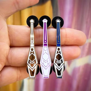 Geometric Club Hat Pins
