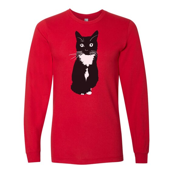 red cat shirt