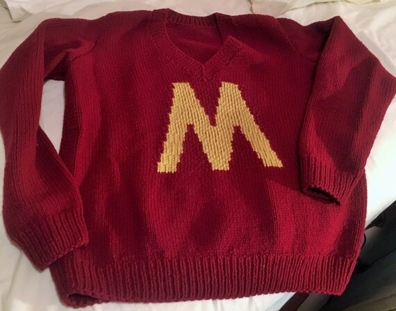 etsy weasley sweater