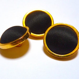Set of 3 CHANEL Buttons Size 1.8 cm, Small Vintage CHANEL Buttons