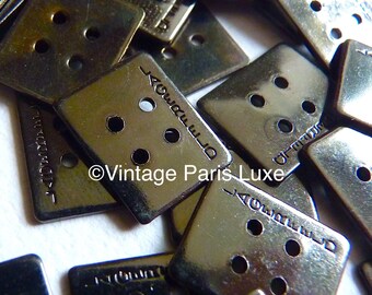 KARL LAGERFELD Buttons Gunmetal Color Size 1.5 X 1.2 cm, Price for 1 Button