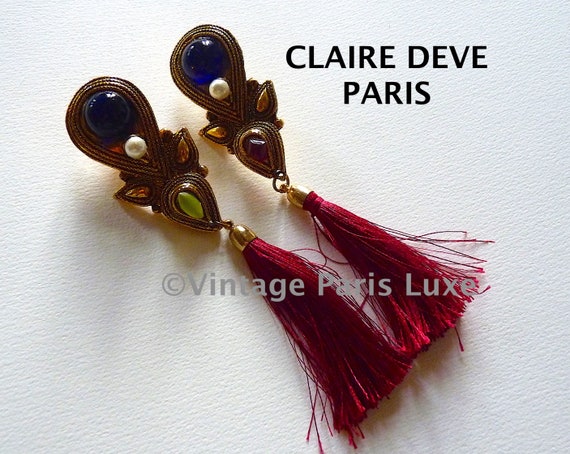vintage claire deve コスチュームジュエリーヴィンテージ