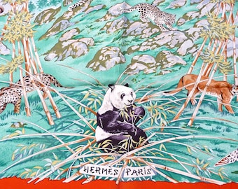 エルメス シルクスカーフ カレ90「ソレイユ・ド・ソワ」 レッド シルク