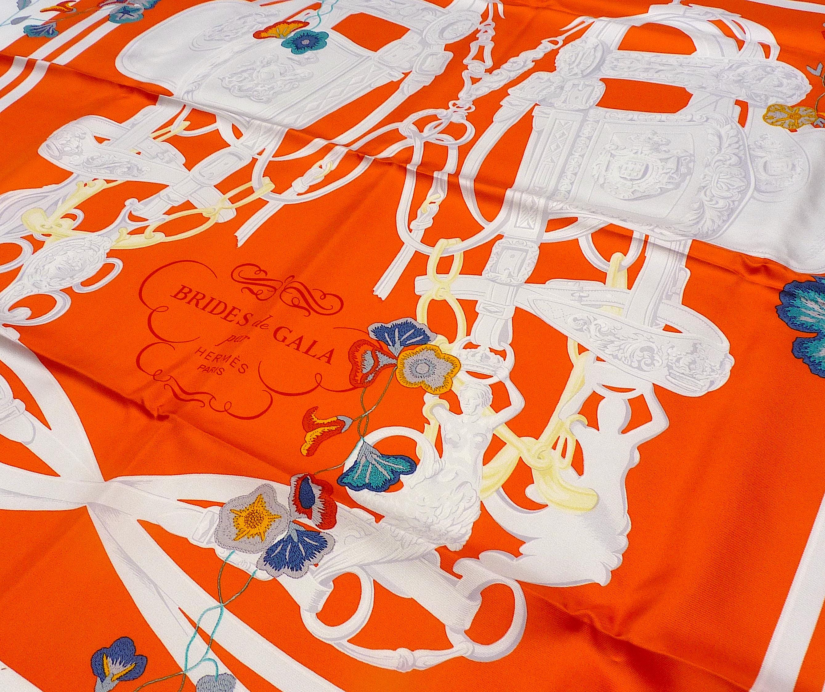 HERMESエルメス大判スカーフ BRIDE de GALA エルメス 大判スカーフ HERMESエルメス大判スカーフ BRIDE de GALA