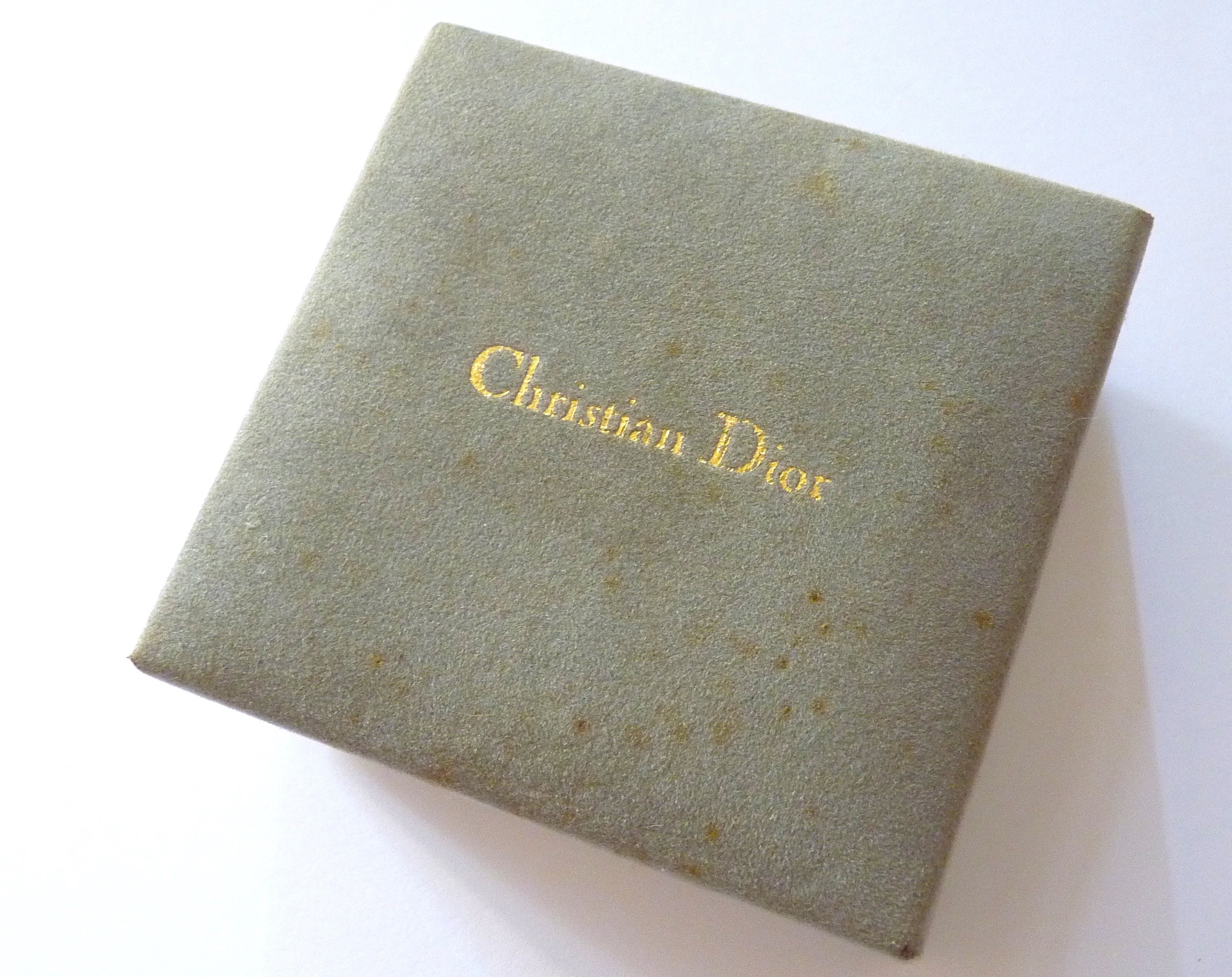 Vintage DIOR Cufflinks and Tie Clip With Original Box 1960s -  Denmark