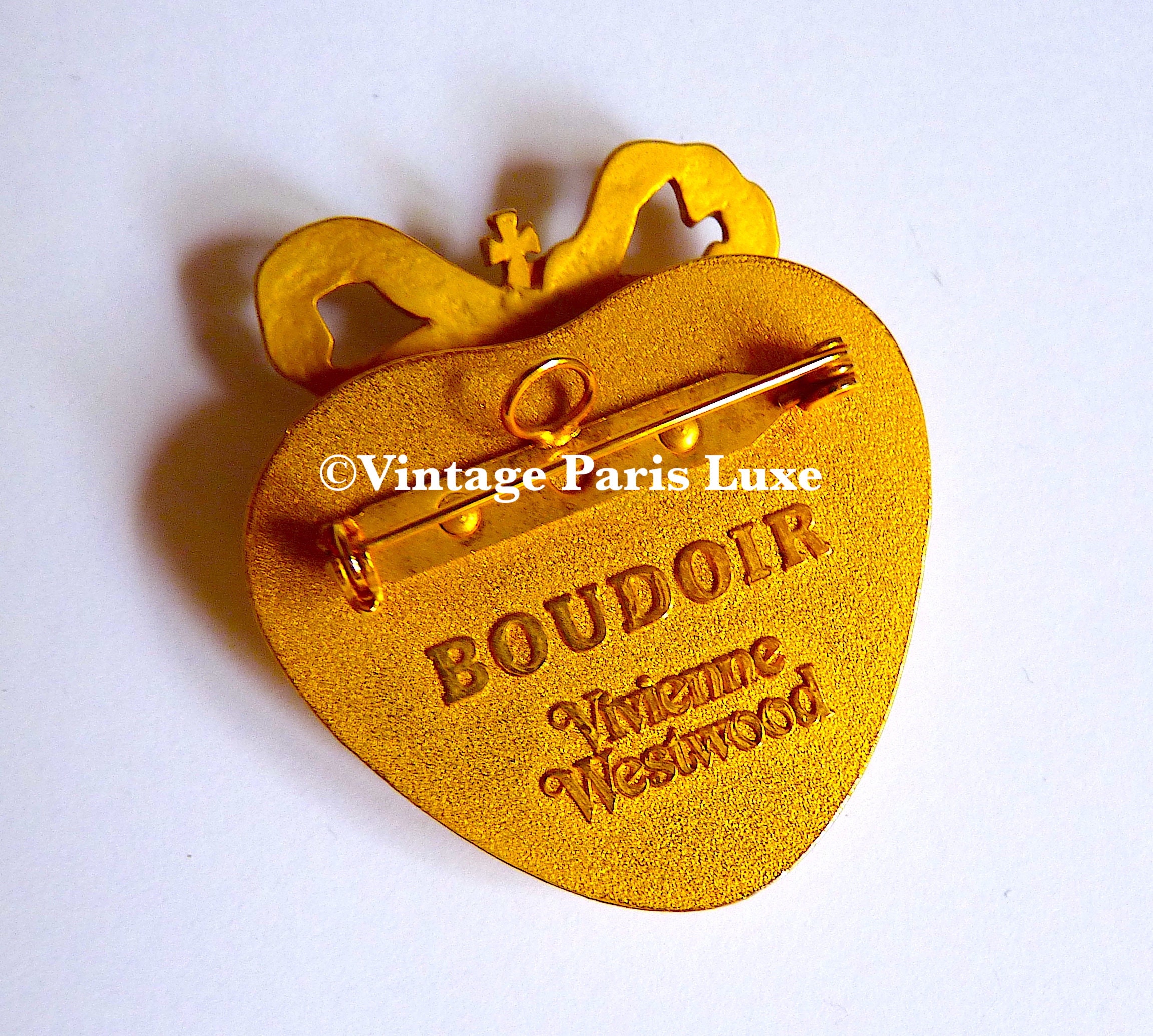 V. WESTWOOD Brooch, Boudoir Brooch Westwood, Haute Couture