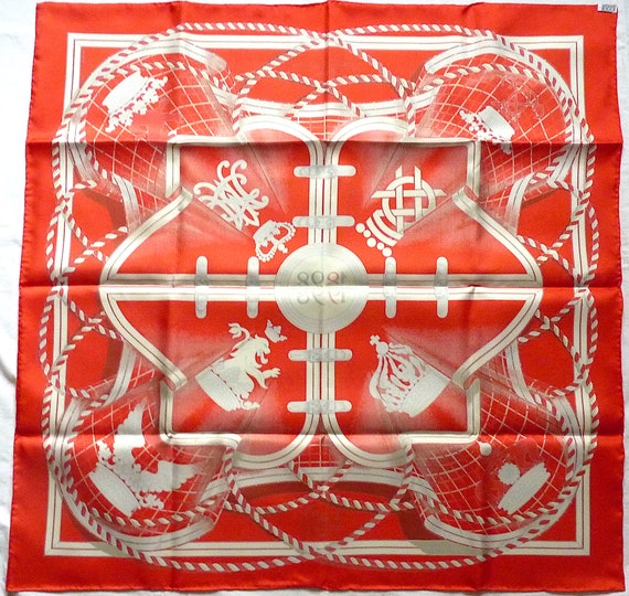 Rare Hermes Scarf Special Edition Grande Tenue Fo… - image 6