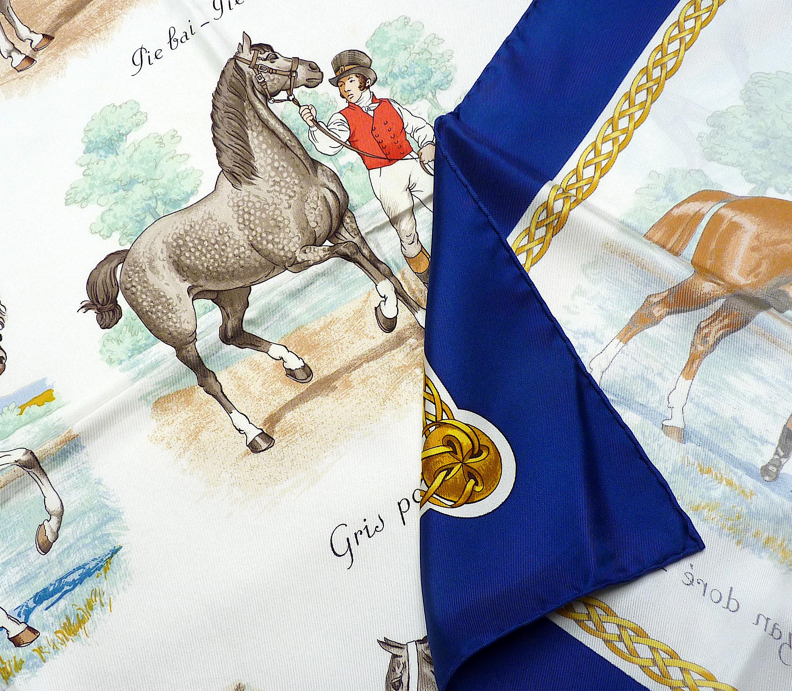 ヴィンテージ エルメス シルクスカーフ 90 cm 乗馬デザイン - Etsy 日本