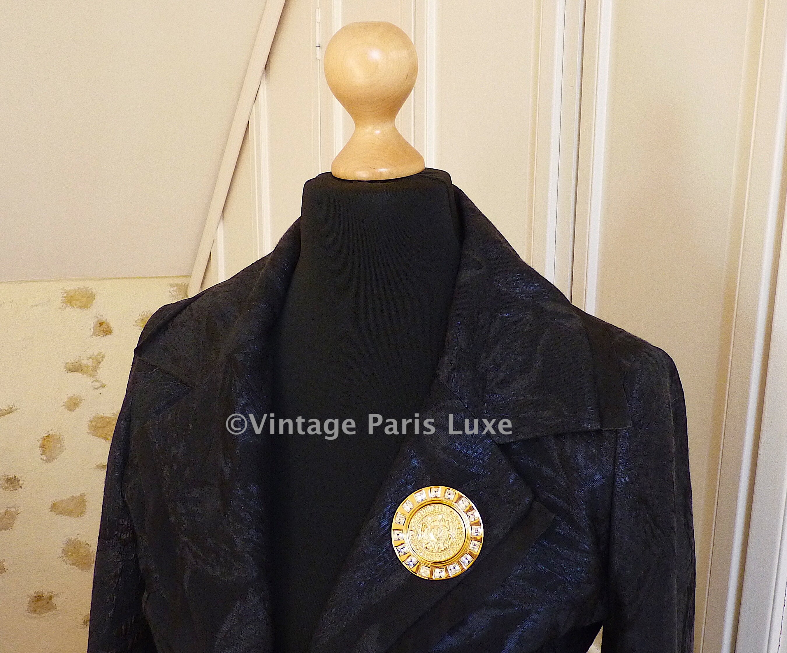 BALMAIN    PARIS ブローチ Vintage PIERRE BALMAIN PARIS Brooch, Haute Couture Paris