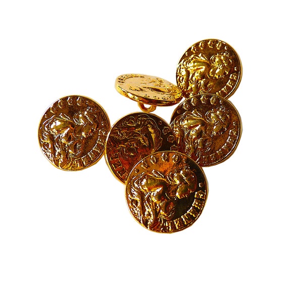 Chanel buttons sales etsy