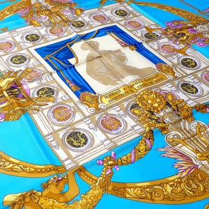 Hermes Scarf BRAND NEW with Box &quot;Hommage à Charles Garnier, Architecte de l&#39;Opéra de Paris&quot;, Gift for Her, Gift for Him