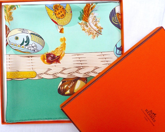 Hermes Scarf PRISTINE CONDITION "Couvée d'Hermès"… - image 2