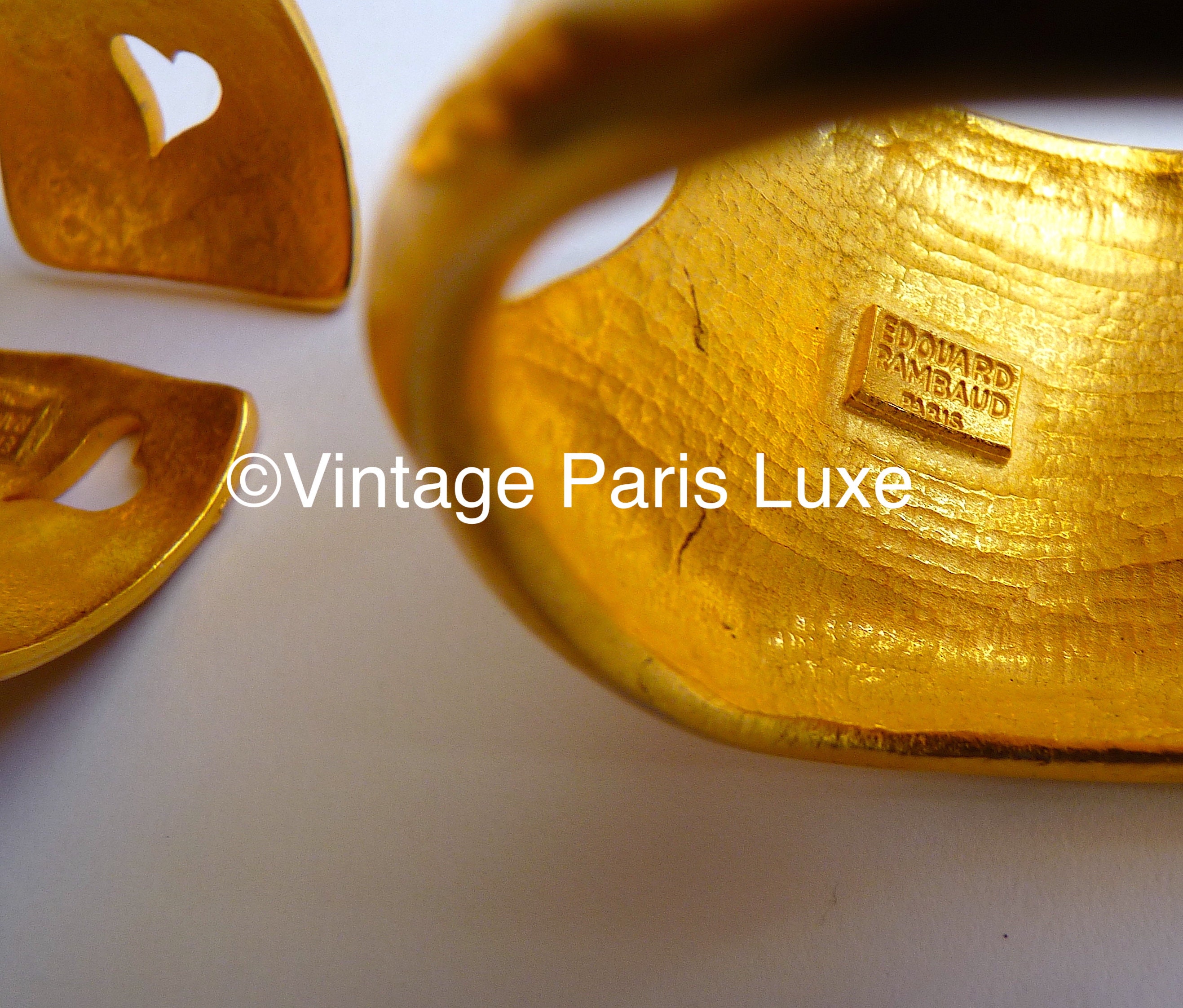 Vintage Edouard Rambaud napkin rings