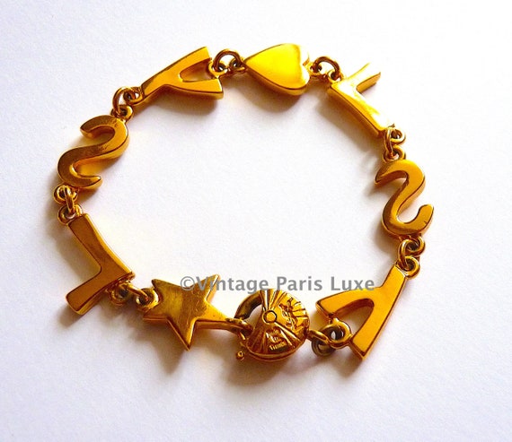 Curb-chain bracelet in gold - Saint Laurent | Mytheresa