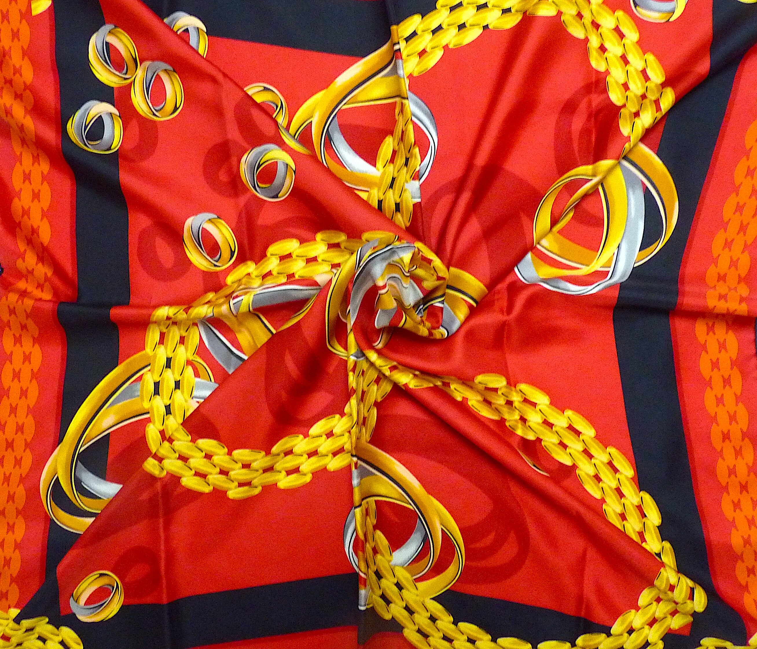 Must de Cartier silk scarf women | eBay
