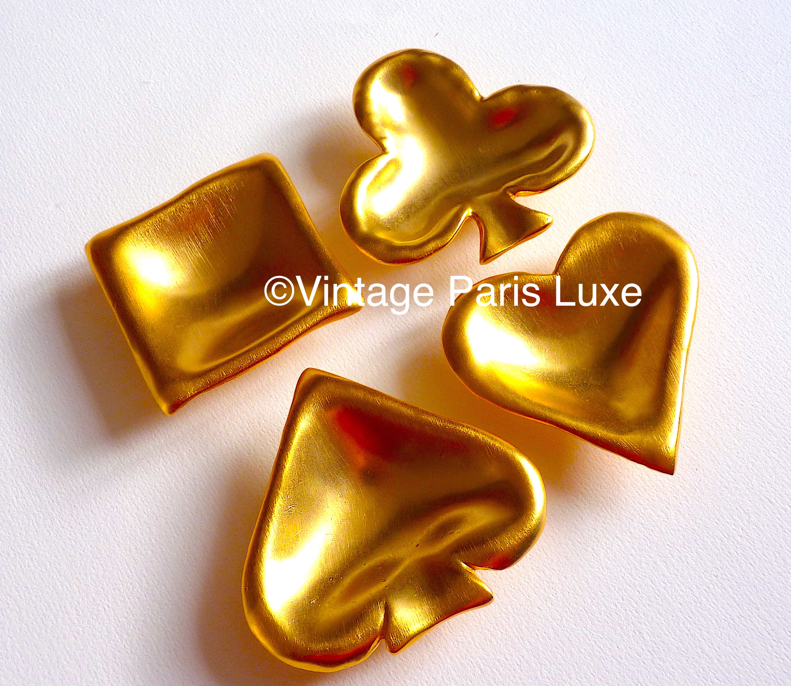 Edouard Rambaud Cendriers Vide Poches Cartes à Jouer, Cadeau Pour Elle, Lui, Joueur de Cartes