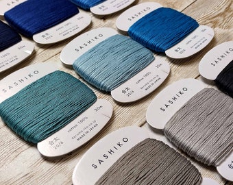 Daruma Sashiko Thread | Thick Type (20/6) | 30m | 100% Cotton | FLAT RATE SHIPPING