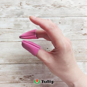 Tulip Soft Leather Thimbles (2 per pack - bulk purchase discount available) FLAT RATE SHIPPING