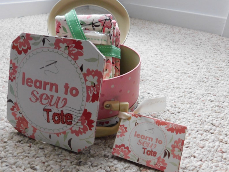 Learn to Sew Tote Kit Etsy