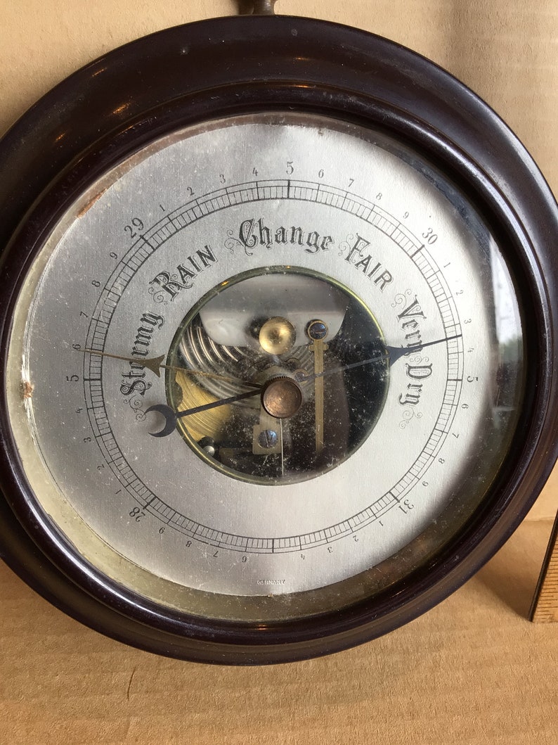 Vintage Barometer Wall Hanging Germany Etsy