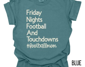 Freitag Abend Fußball T-Shirt, Fußball Mama Shirt, Fußball Mama T-Shirt, Fußballspiel Tag T-Shirt, Herbst Fußball Shirt, Sport Mutter Geschenk