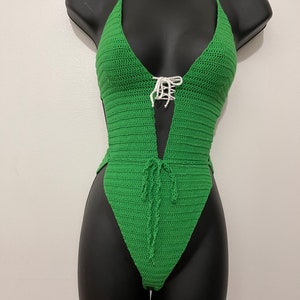 Green monokini