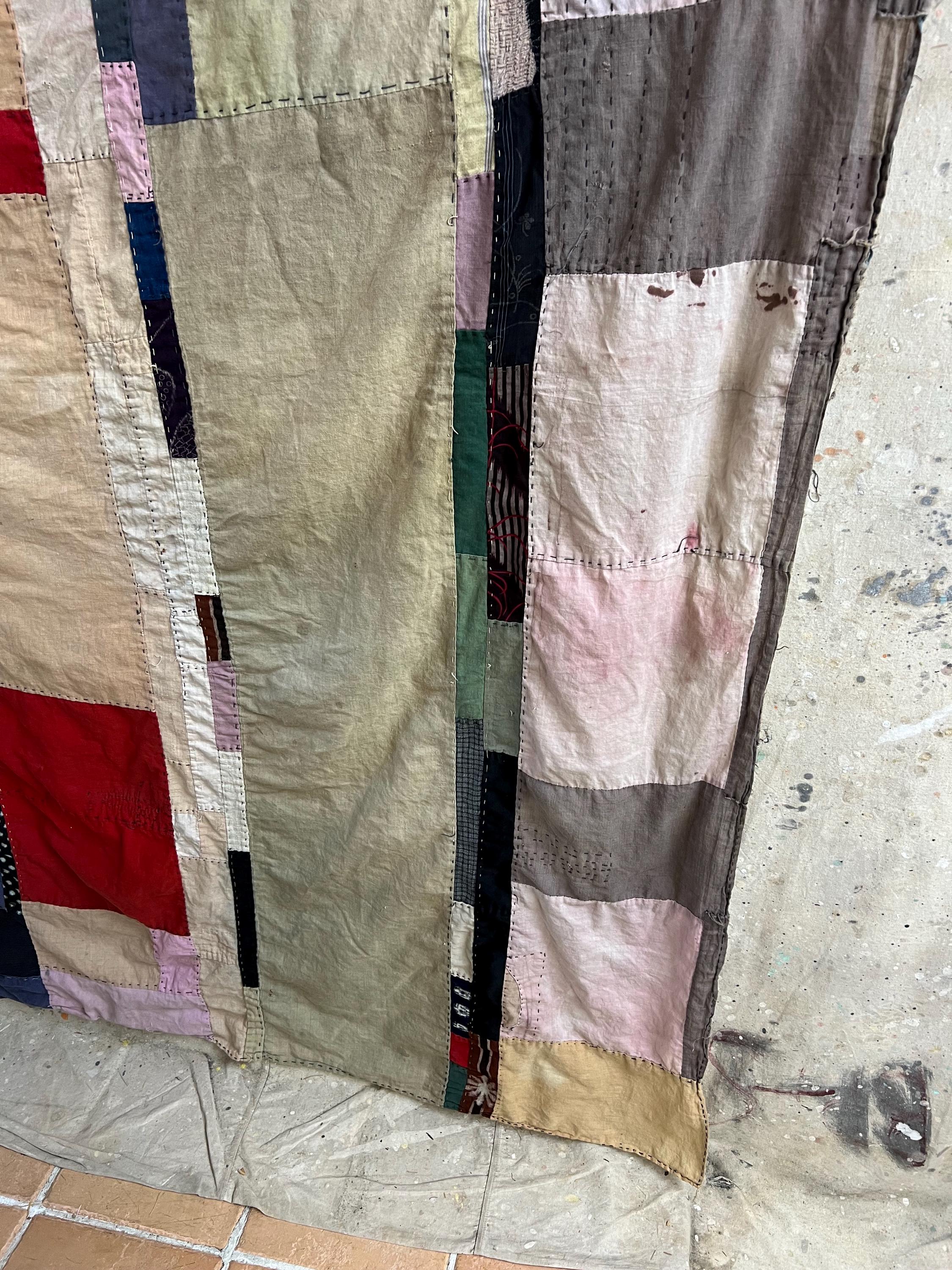 Vintage Japanese Large Boro Patched Fabric #3043 - Etsy UK