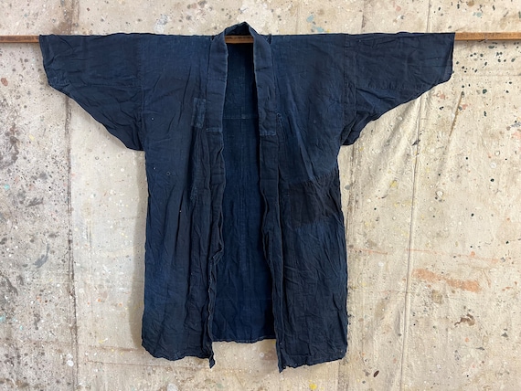 Vintage japanese cotton indigo - Gem