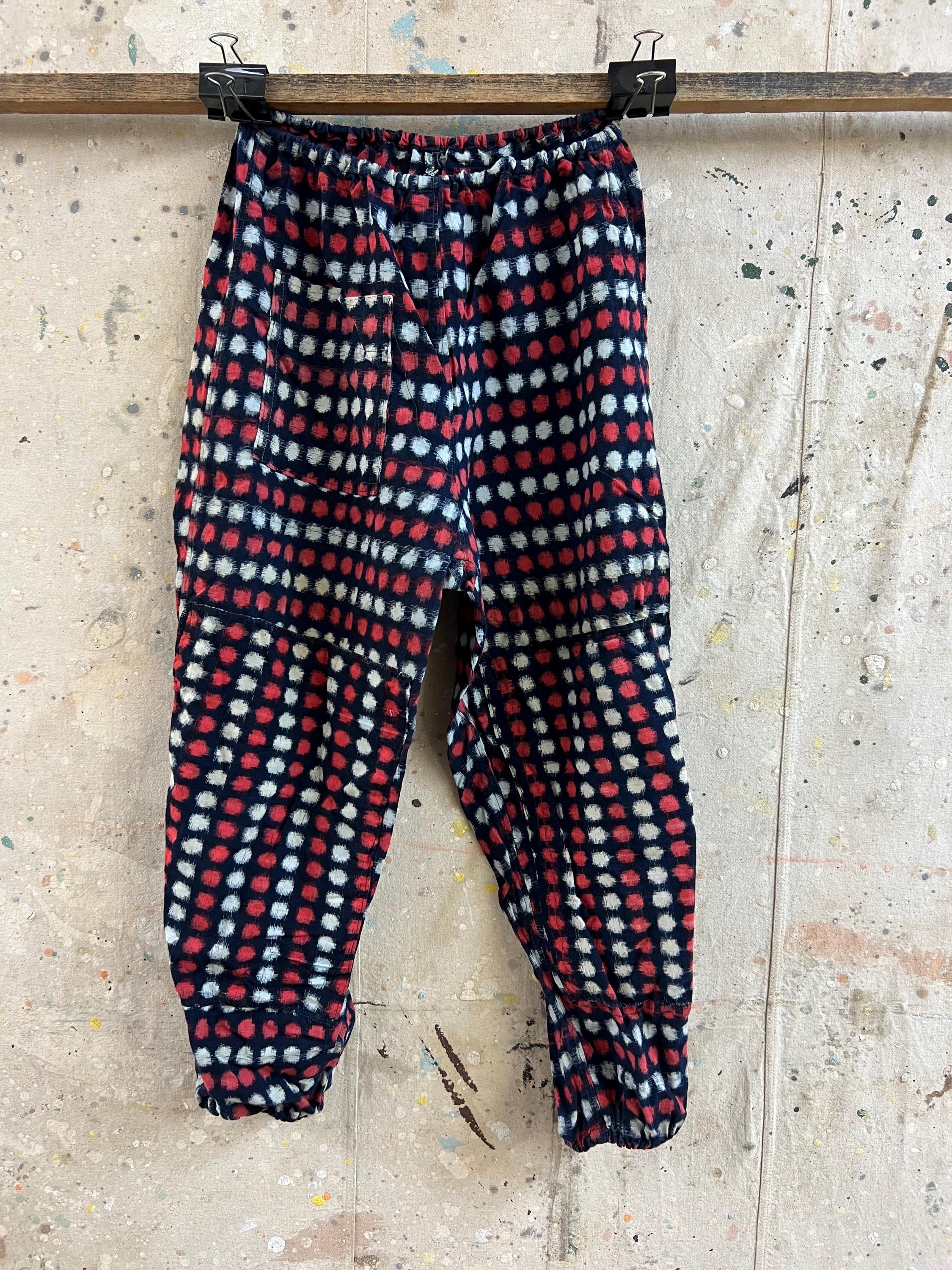 Vintage Japanese Famer's Indigo Dyed Monpe Pants #3956 - Etsy