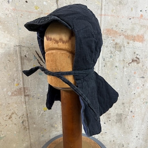 Vintage Japanese school padding zukin hat #4555