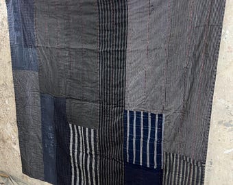 ヴィンテージの日本製藍染めボロ布 #3410 - Etsy 日本