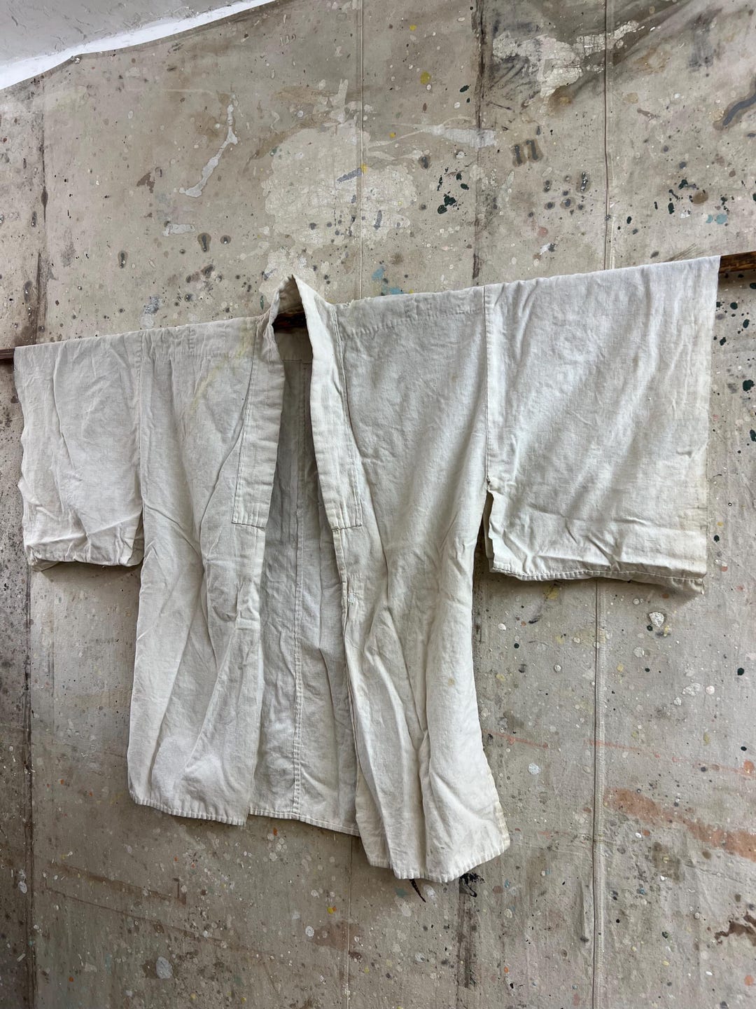 Vintage Japanese Natural Color Monk Kimono 2211 - Etsy