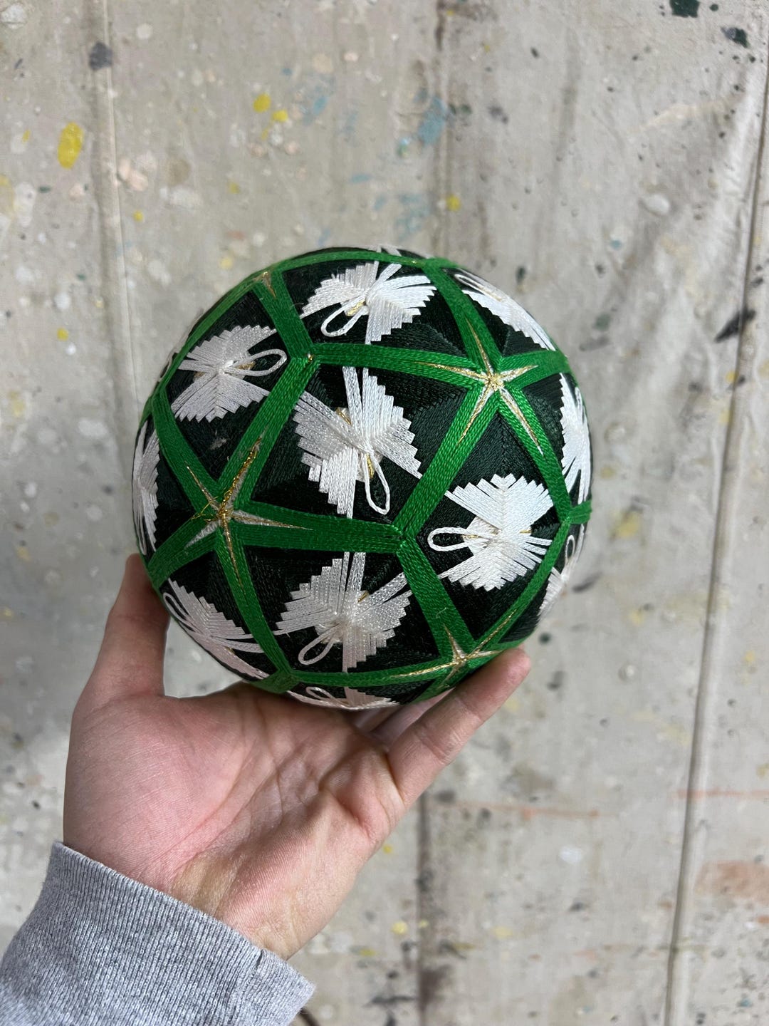 Vintage Japanese Temari Ball #4316 - Etsy