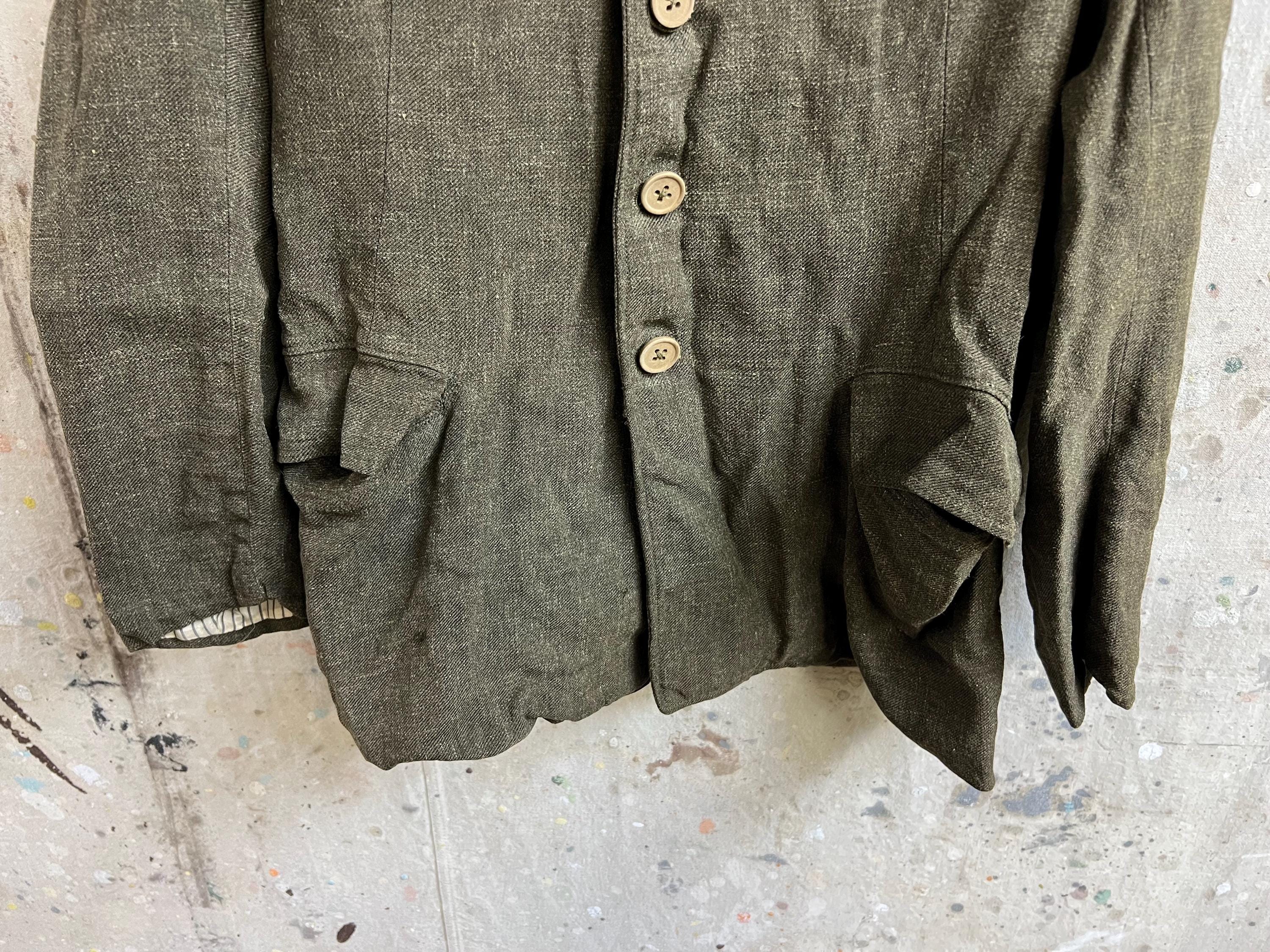【70s】ビンテージ ウールジャケット Vintage Japanese Cotton Wool Jacket #2551 - Etsy