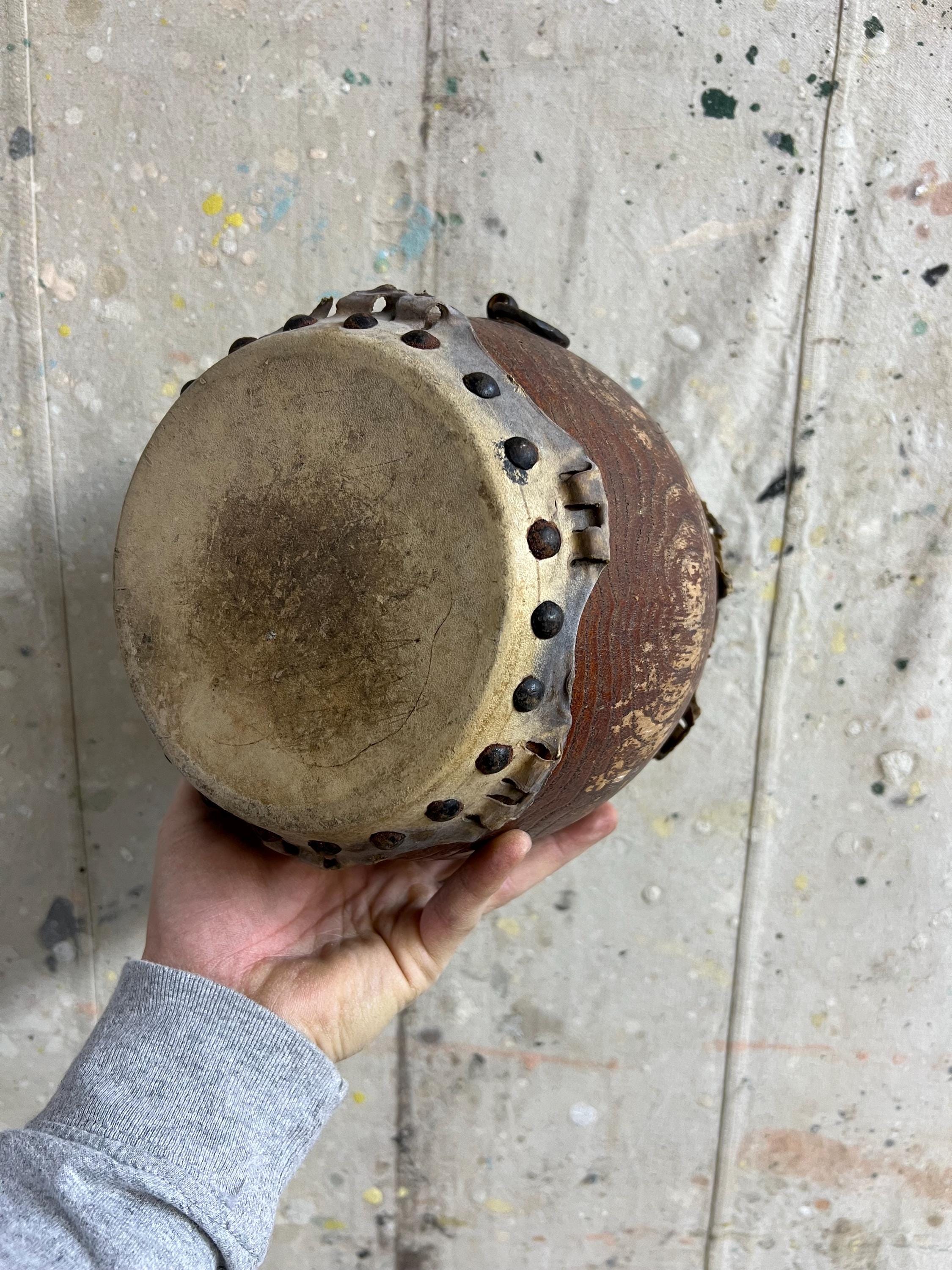 Vintage Japanese Small Taiko Drum #4317 - Etsy