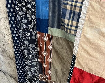 ビンテージ　かけ布 Vintage Japanese Large Boro Patched Fabric #3043 - Etsy UK