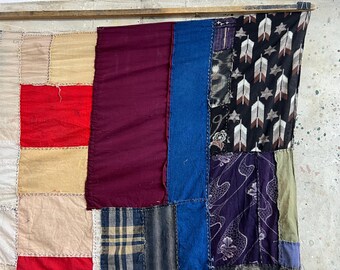 Vintage Japanese Large Boro Patched Fabric #3043 - Etsy UK