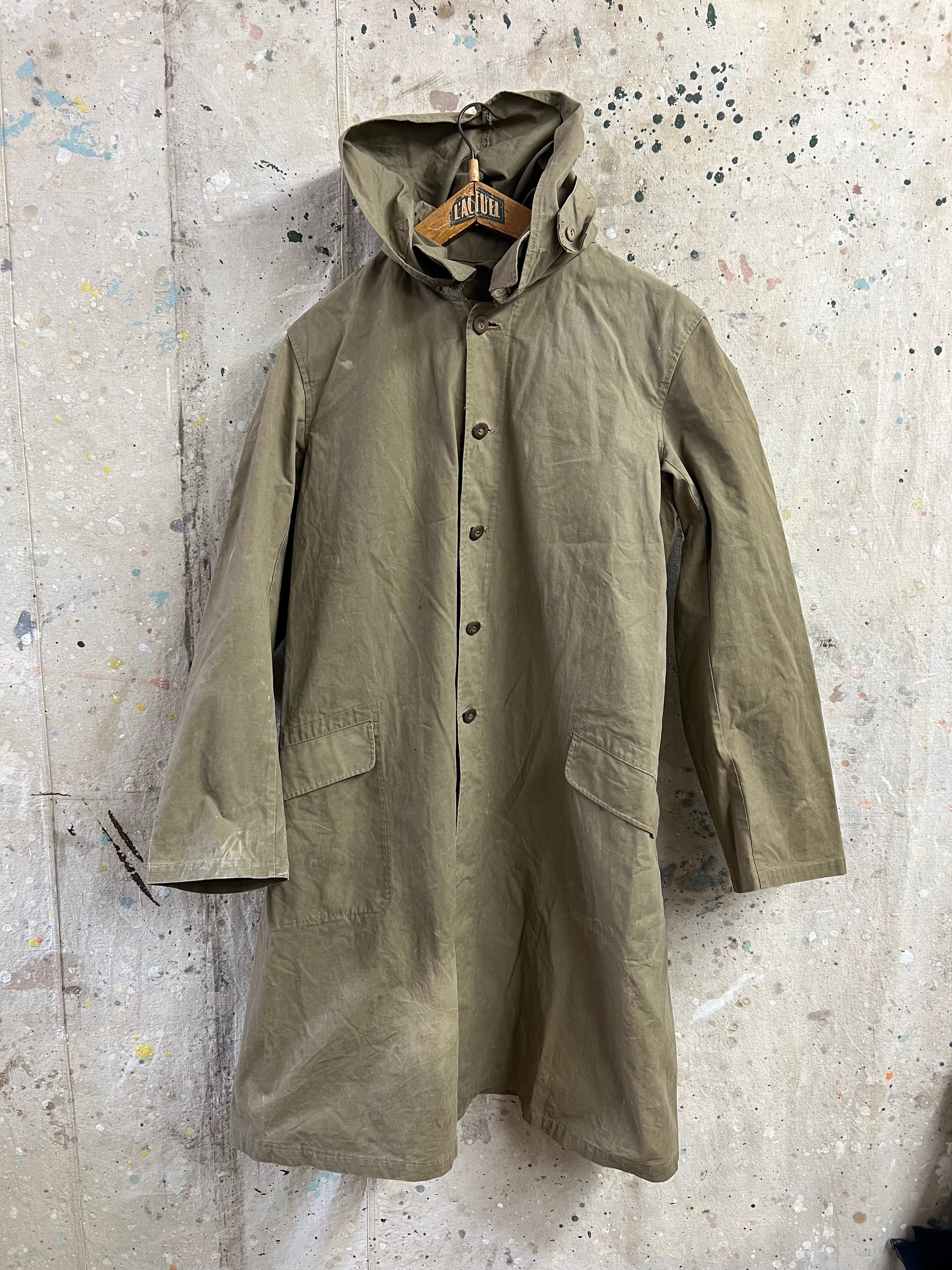 40’s 第二次世界大戦 JAPAN Military jacket 襤褸 WWII Japanese IJN Navy Marine tunic/jacket Khaki 第二次世界