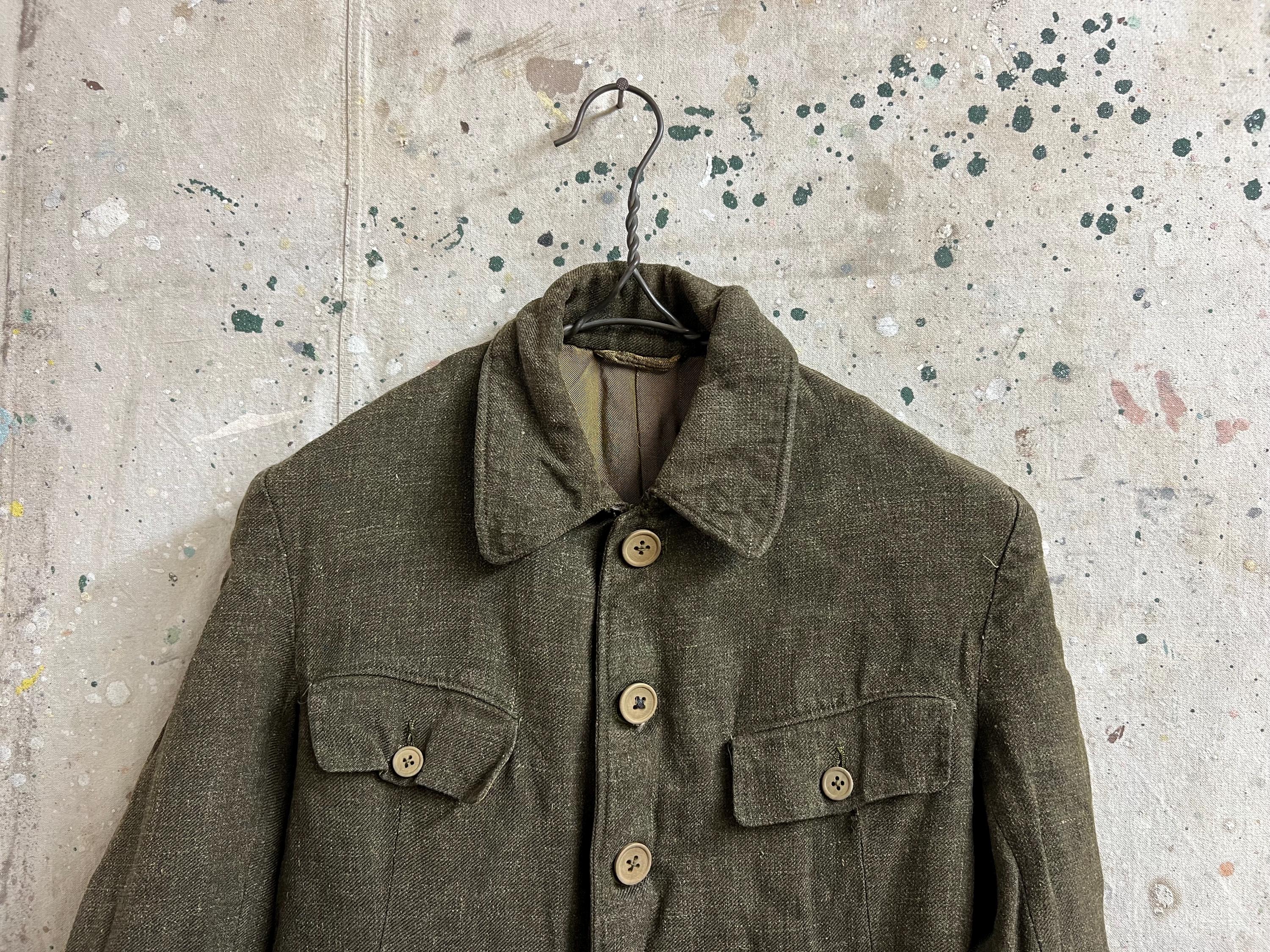 Vintage Japanese Cotton Wool Jacket #2551 - Etsy