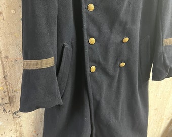 Vintage Japanese National Railroad Wool Heavy Weight Coat #1347 - Etsy