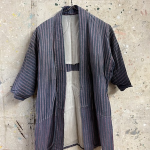 Vintage Japanese super Sun fade noragi jacket #573