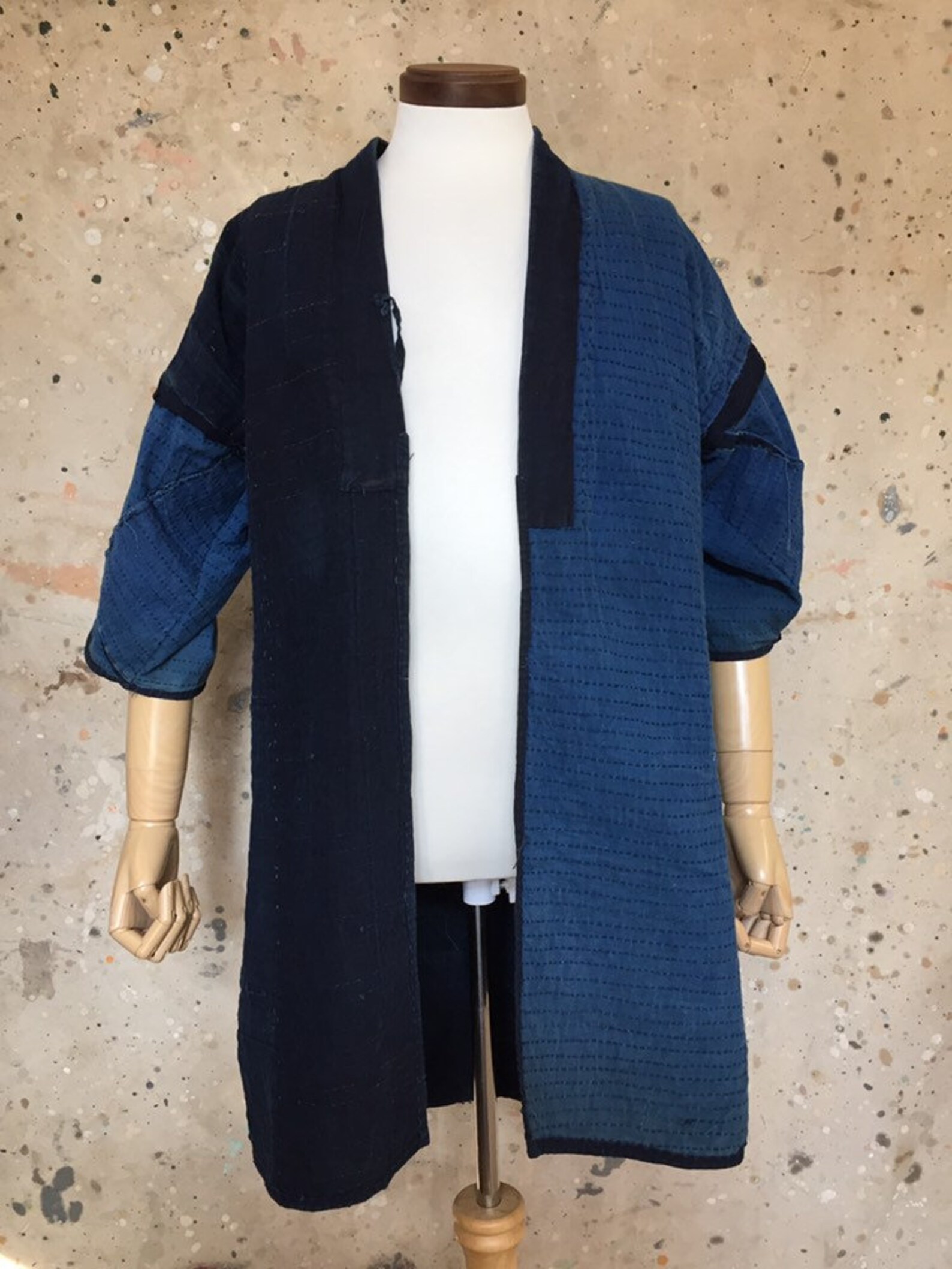 Vintage Japanese indigo dyed boro noragi jacket 771 Etsy