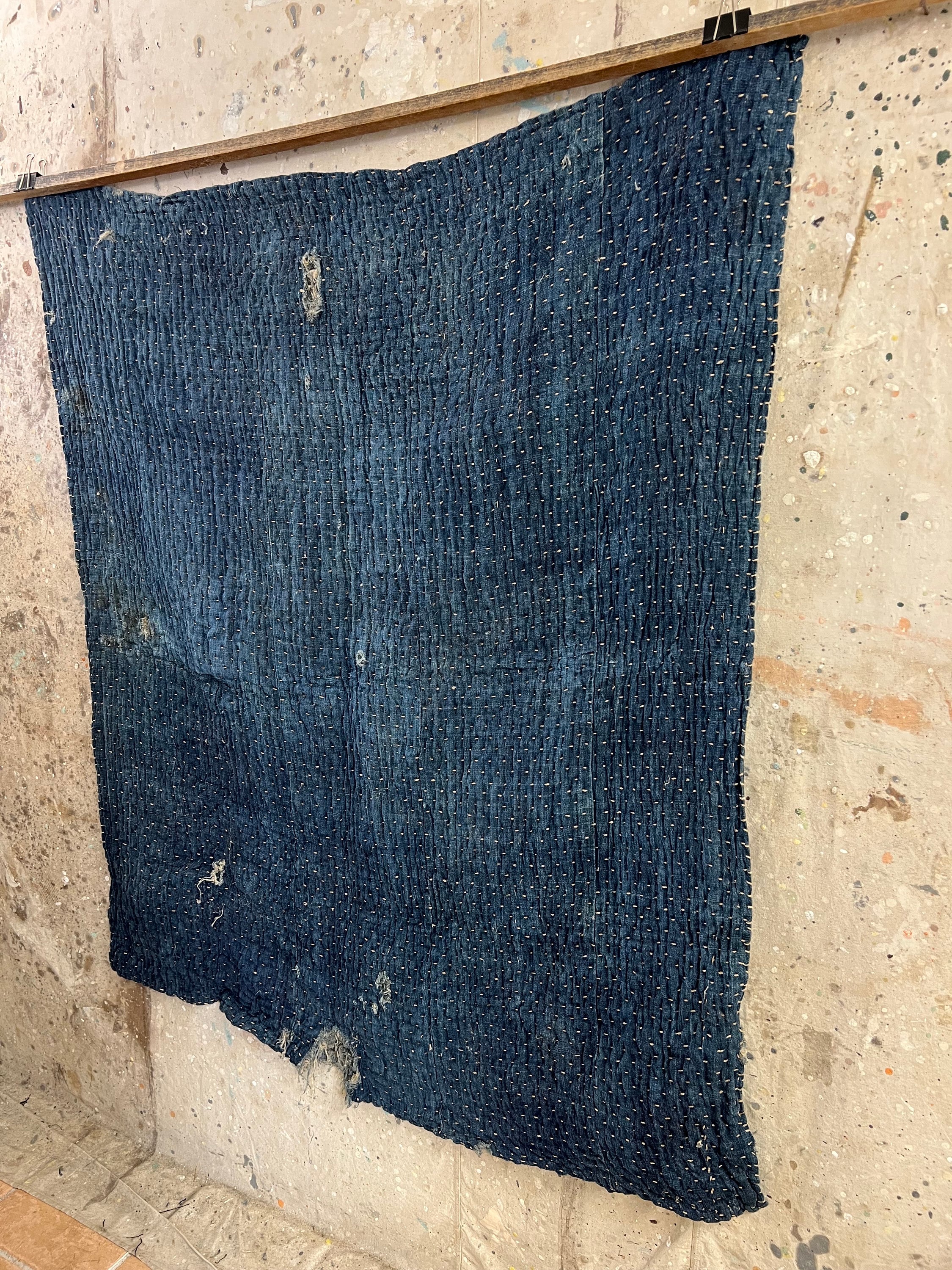 denim rug HYST購入品 vintage Buy Vintage Japanese Super Rare Indigo Dyed All Hemp Boro Patched