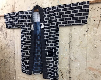 ヴィンテージ 日本製 消防士 半纏 ジャケット #100 - Etsy 日本
