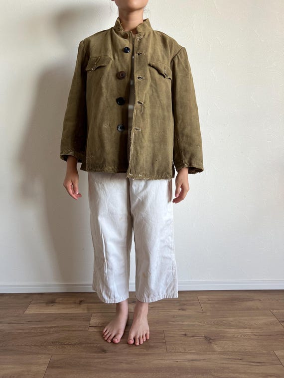 Vintage Japanese 40's Wool Boro Jacket #2576 - Etsy