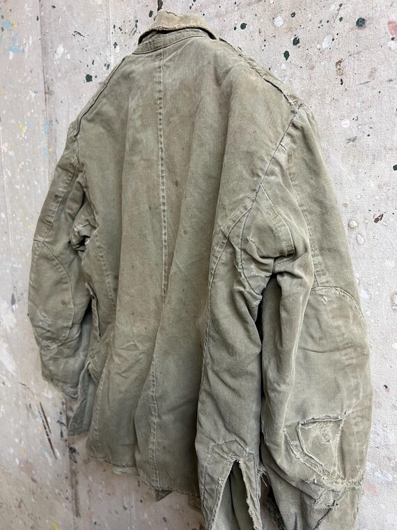 魅力的な Japanese Vintage 40's Etsy - Jacket#2544 Military Cotton Fade ジャケット・アウター