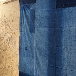 Vintage Japanese Large Indigo Dyed Boro Fabric 1188 - Etsy