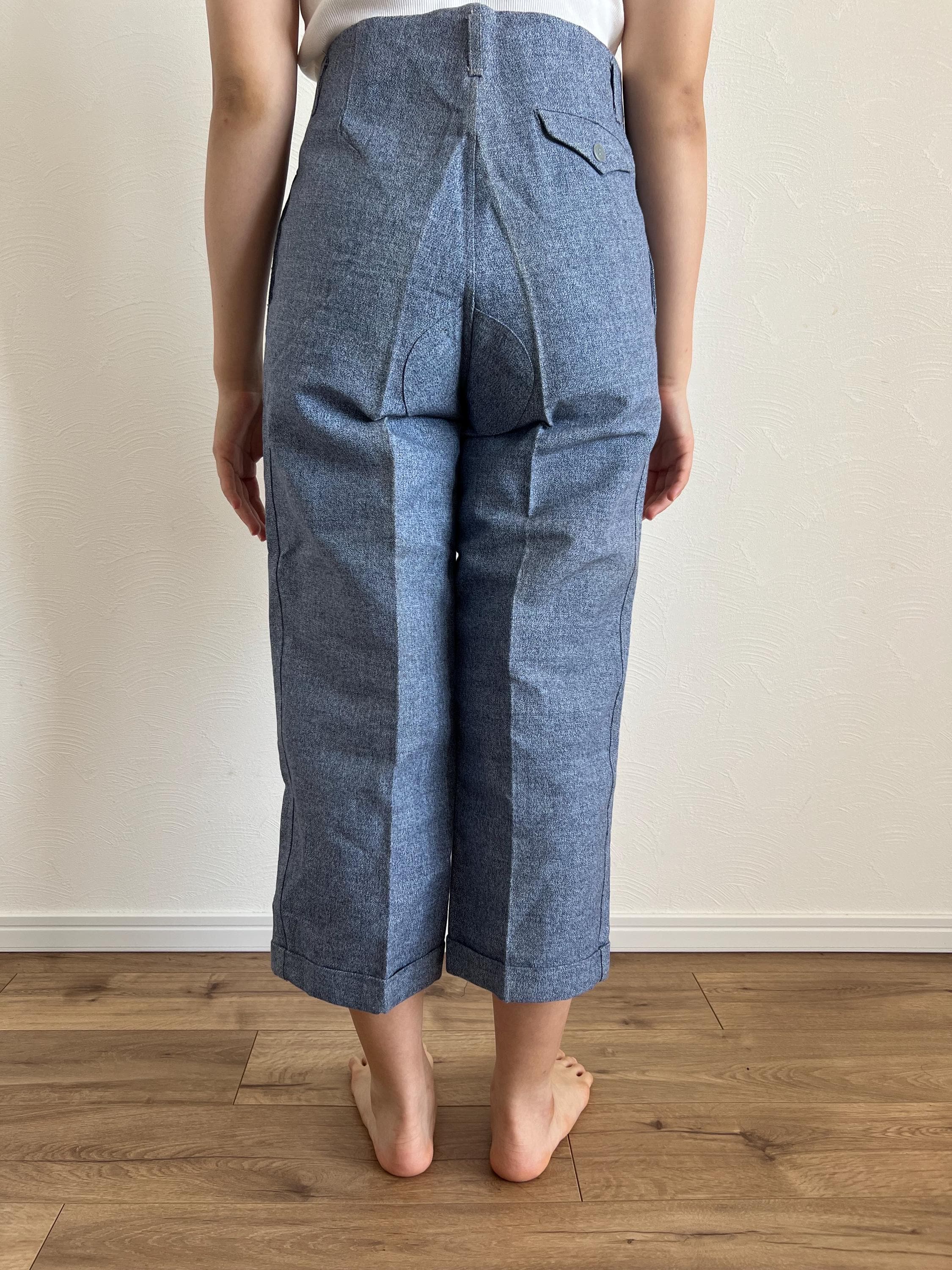 パンツ vintage cloth Vintage Japanese Old Stock School Cotton Pants #2283 - Etsy