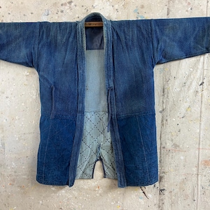 Vintage Japanese indigo dyed kendo jacket #2331